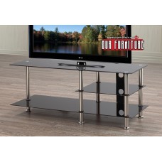 IF-5002 BLACK  TV STAND (EXCLUSIVE ONLINE SALE !)
