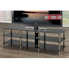 IF-5004  BLACK  TV STAND (EXCLUSIVE ONLINE SALE !)