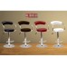 ST-7500-W  White PU Adjustable Bar Stool.  SET OF 2 CHAIRS (Online only)