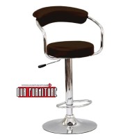 ST-7500-E Espresso PU Adjustable Bar stool.  SET OF 2 CHAIRS (Online only)