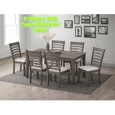 T-1080/C-1082 7 Pcs. Dining Set (Online Only)