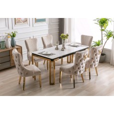 IF-1275/ C-1285 -7 Pcs. Dining Set. (Online only)