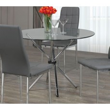 IF-1430 Round 41" Glass Dining Table (Online only)