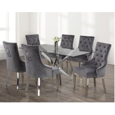 IF-1448/C-1250-7 Pcs. Dining Set (Online Only)