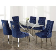 IF-1448/C-1252 -7 Pcs. Dining Set (Online Only )