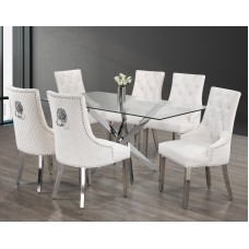 IF-1448/C-1253 -7 Pcs. Dining Set (Online only )