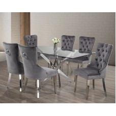 IF-1448/C-1260-7 Pcs. Dining Set (Online only)