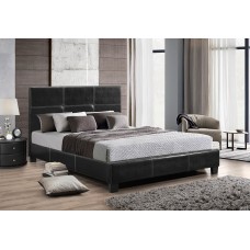 IF-130-B Black PU  Queen size bed (Online only)