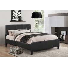 IF-175 Black PU Single, Double, Queen Bed (Online only)