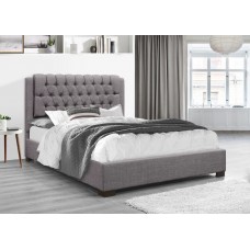 IF-196 Grey Fabric Queen size bed (Online only)