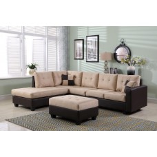 IF-9420 Reversible Left or Right Chaise Sectional Sofa (Online Only)