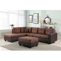 IF-9425 Reversible Left or Right Chaise Sectional Sofa (Online only)