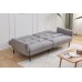 IF-8041 Soft Grey Fabric Sofa Bed ( Floor Model)