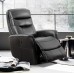 IF-6300 Power Recliner Chair. Soft Black PU. (Online Only)