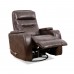 IF-6311 Recliner Chair. Soft Brown PU.(Online Only)