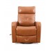 IF-6331 Recliner Chair. Soft Brown Leather Match.(Online Only)