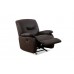 IF-6350 Recliner Chair.Grey Elephant Skin Fabric.(Online Only)