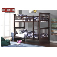 B-121-E TWIN/TWIN BUNK BED (ONLINE ONLY)