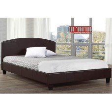 IF-133-E ESPRESSO PU SINGLE,DOUBLE,QUEEN, BED (EXCLUSIVE ONLINE SALE !)