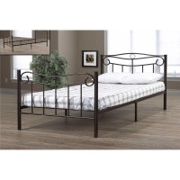 IF-151 Black Metal Single size bed (Online only)
