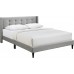 IF-5270 Grey Fabric Double, Queen, King Size bed (Online Only)