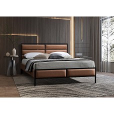 IF-5335 Double, Queen Size bed Modern/Industrial Style (Online Only)