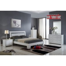 Lily 8 Pcs. Bedroom Set. Queen, King Size bed. (Online Only)