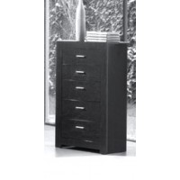 Alice High Gloss Grey Chest. (Online only)