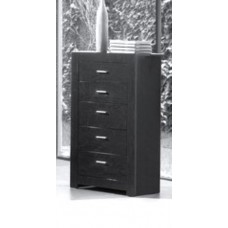 Alice High Gloss Grey Chest. (Online only)