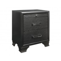 Ava Grey Color Finish Night stand (Online only)