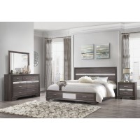 Harper Bedroom set 6 pcs. with Double, Queen, King size bed (Online only)