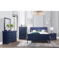 Hazel  Bedroom set 6 pcs. with Double, Queen, King size bed (Online only)