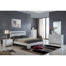 Lily  Bedroom Set 6 pcs. with Queen, King Size bed (Online Only)