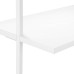 I 3687 Bookcase, Shelf -72"H Ladder White/White Metal (Online Only)