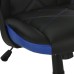 I 7328 Office Chair-Gaming/ Black/ Blue Leather Look (Online Only)
