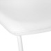 A-0577 Office Chair- White Leather-Look/ Stand-Up Desk (Online Only)