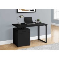 I 7761 Computer Desk-48"L/Black Left or Right Facing (Online Only)