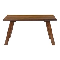 A-5131 Dining Table Brown Walnut Veneer/ 36" x 60" (Online Only)