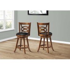 I 1252 BARSTOOL 39"H SWIVEL  / OAK COUNTER HEIGHT (EXCLUSIVE ONLINE SALE)