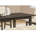 I 1375 Dining Table Grey Veneer 36" x 72"/ 18" Extension panel (Online Only)