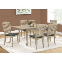 I 1391/ I 1392 Dining Table + 6 Dining Chairs  Set (Online Only)