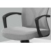 A-0437 Office Chair-Grey/ Black Base On Castors (In Stock )