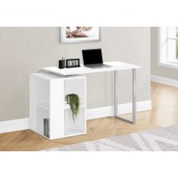 I 7600 Computer Desk-55"L/White Left or Right Facing (Online Only)