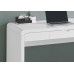 I 7580 Computer Desk 48" L High Glossy White/ Storage drawer (Online Only)