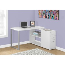 A-3317 Computer Desk-White Left or Right Facing Corner (Online Only)