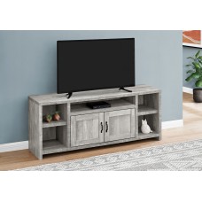 I 2741 TV STAND - 60"L / GREY RECLAIMED WOOD-LOOK