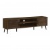 I 2717 TV Stand-72" L Brown Wood-Look with 2 Doors (Online Only)