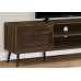 I 2717 TV Stand-72" L Brown Wood-Look with 2 Doors (Online Only)