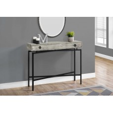 A-4543 Console Table-42"L/Grey Reclaimed Wood/Black (Online Only)