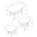 I 7923P Coffee Table 3 Pcs. Set/ Cherry (Online Only)